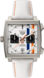 TAG Heuer Monaco White Fabric Titanium Silver