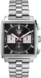 TAG Heuer Monaco Silver Steel Steel Black